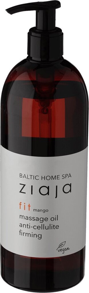 Tselluliidivastane vormiv massaažiõli Ziaja Baltic Home SPA FIT, 490 ml hind ja info | Nahka pinguldavad tooted | hansapost.ee