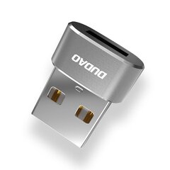 Dudao адаптер USB Type-C на USB (L16AC серый) цена и информация | Borofone 43757-uniw | hansapost.ee