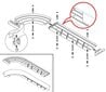 Laekarniisi lint / PVC laekarniisikardin, mänd цена и информация | Kardinapuud | hansapost.ee