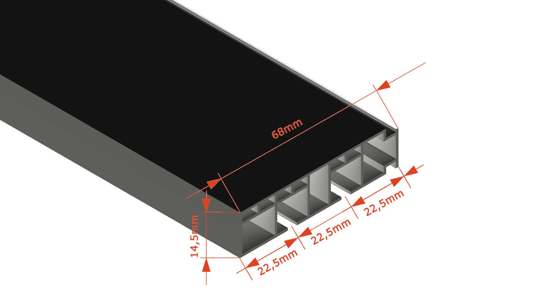 Laekarniis kahe PVC siini ja klambritega, 250 cm price and information | Kardinapuud | hansapost.ee