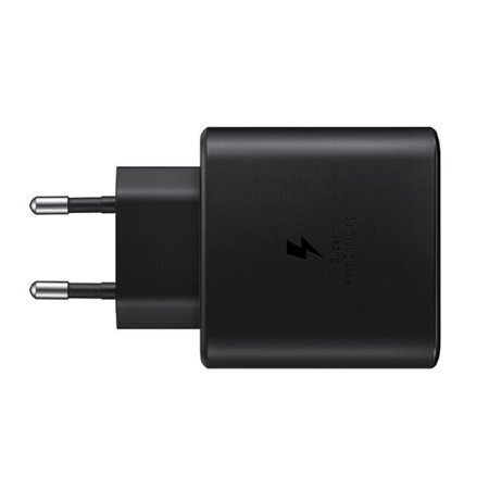 Laadija Samsung EP-TA845XBEGWW kiirlaadimine 3,0 / 45W originaalne reisiadapter + C-tüüpi kaabel, must (EU blister) hind ja info | Laadijad mobiiltelefonidele | hansapost.ee