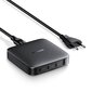 Ugreen travel wall charger 3x USB Type C / 1x USB 100W Power Delivery black (70870) hind ja info | Laadijad mobiiltelefonidele | hansapost.ee