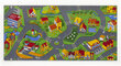 AW Rugs laste vaip Little Village 95x200 cm цена и информация | Vaibad | hansapost.ee