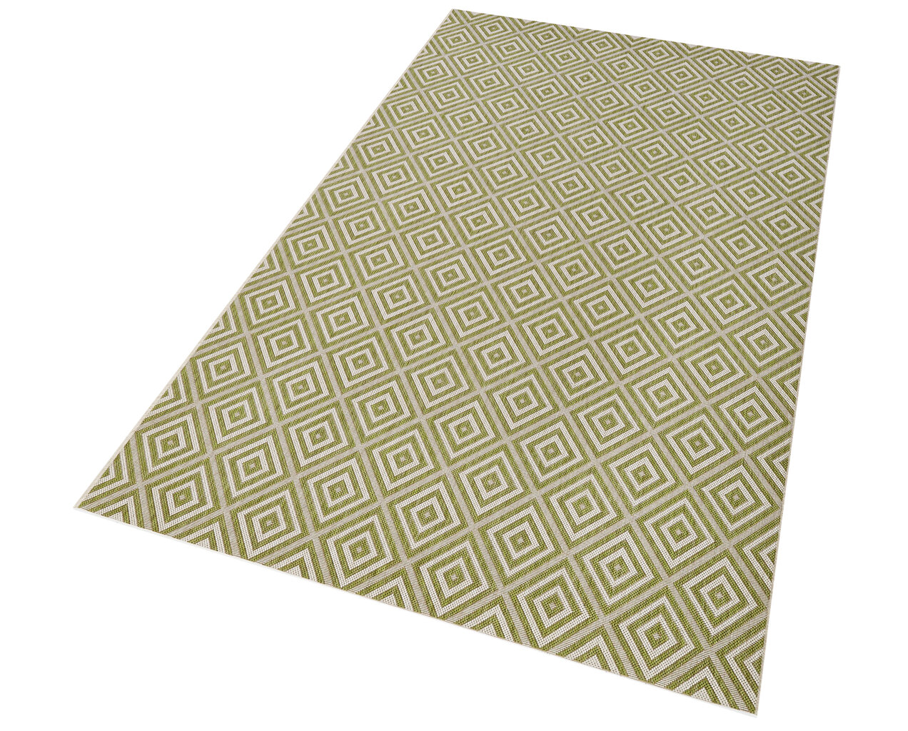 Vaip NORTHRUGS Meadow Karo Green, 80x150 cm цена и информация | Vaibad | hansapost.ee