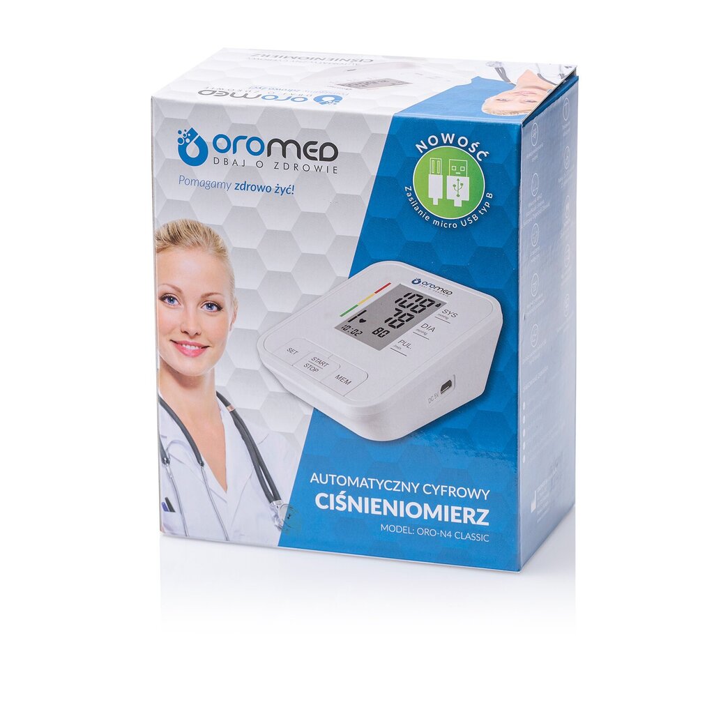 Oromed ORO-N4 Classic hind ja info | Vererõhuaparaadid | hansapost.ee
