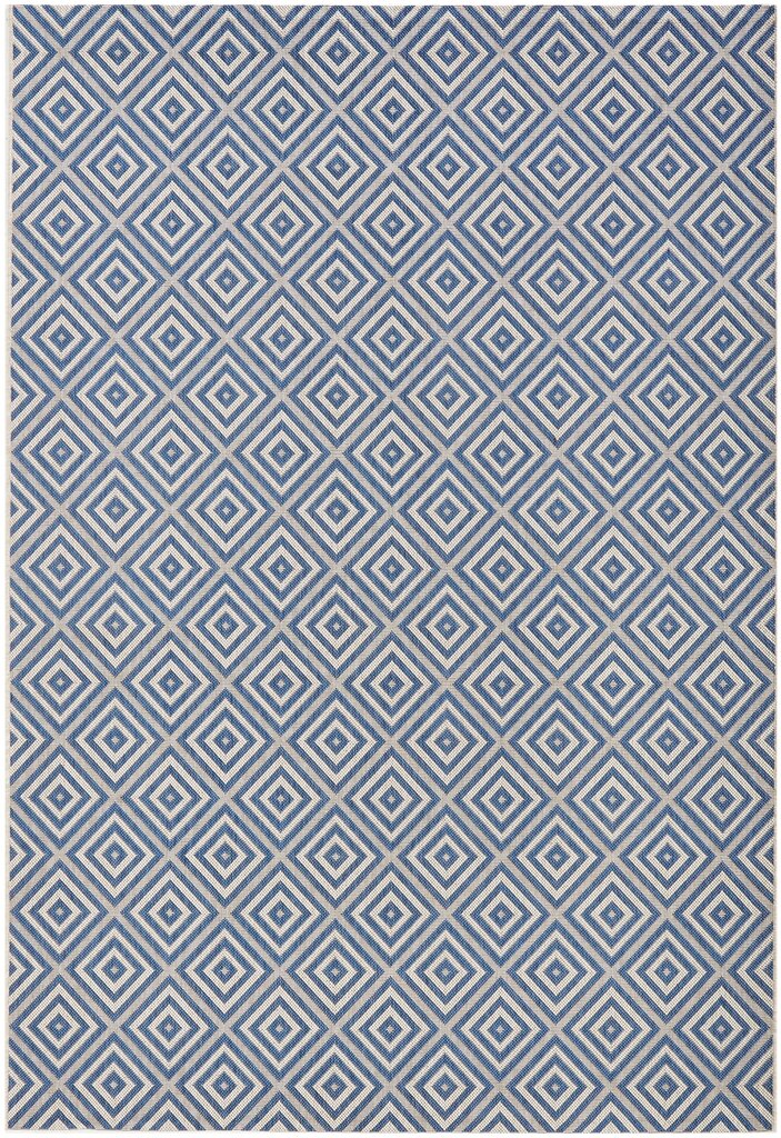 Vaip NORTHRUGS Meadow Karo Blue, 80x200 cm цена и информация | Vaibad | hansapost.ee