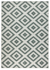 Vaip NORTHRUGS Twin Malta Green Cream, 80x150 cm hind ja info | Vaibad | hansapost.ee