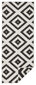 Vaip NORTHRUGS Twin Malta Black Cream, 80x150 cm hind ja info | Vaibad | hansapost.ee