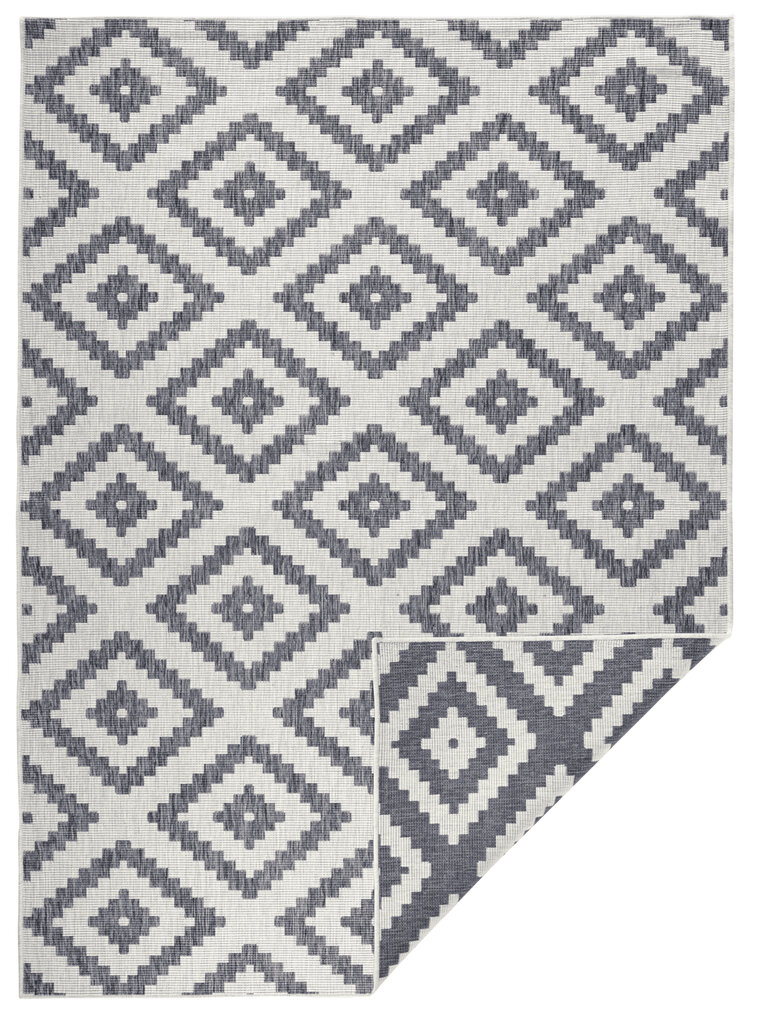 Vaip NORTHRUGS Twin Malta Grey Cream, 80x250 cm hind ja info | Vaibad | hansapost.ee