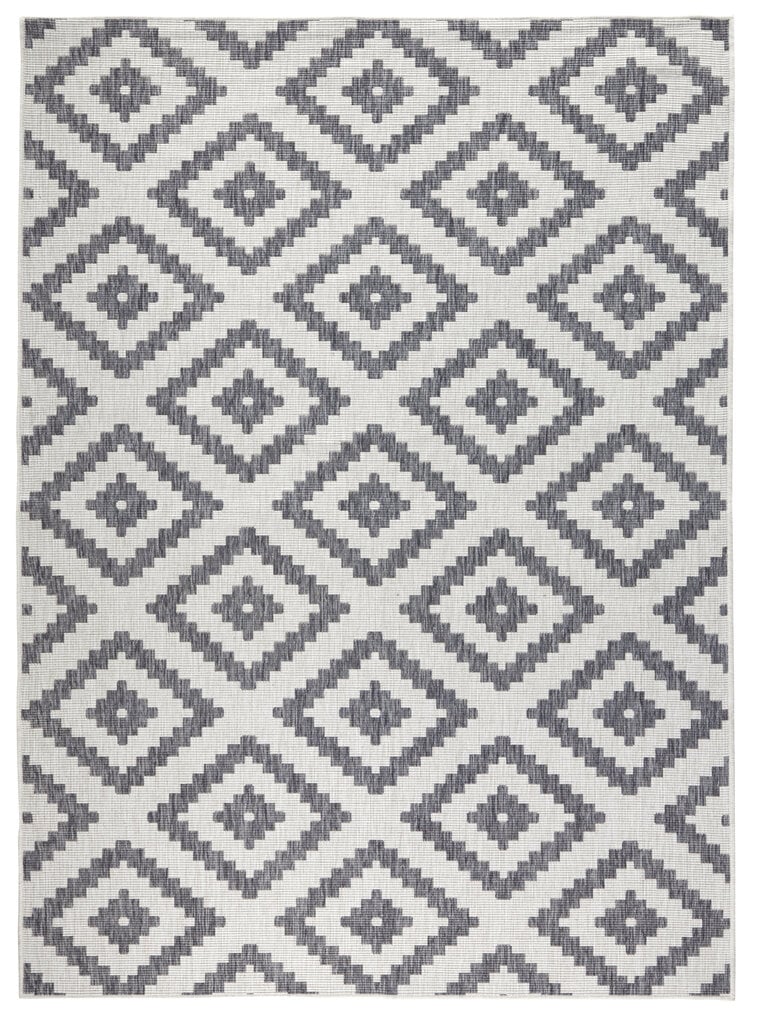 Vaip NORTHRUGS Twin Malta Grey Cream, 80x250 cm hind ja info | Vaibad | hansapost.ee