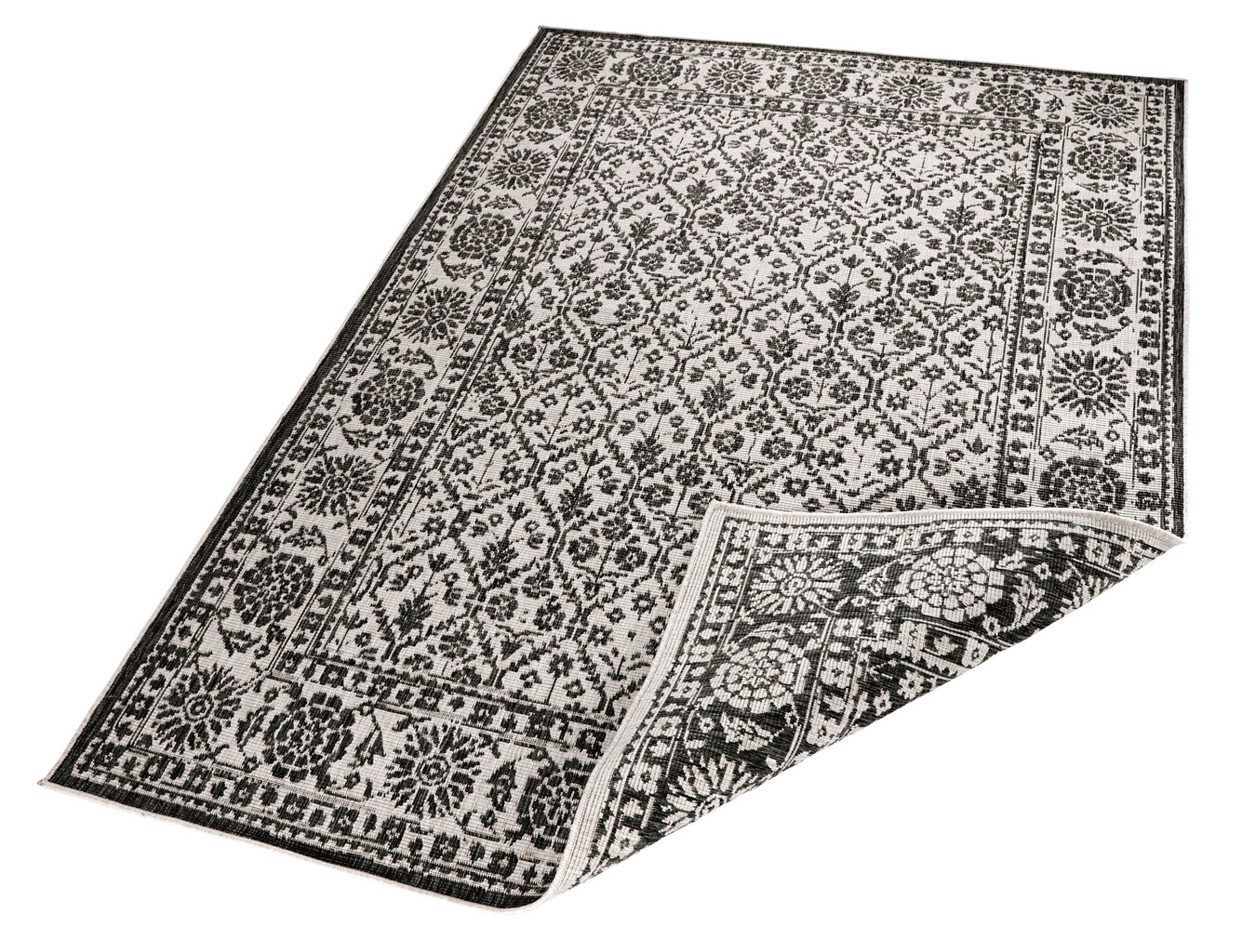 Vaip NORTHRUGS Twin Curacao Black Cream, 80x250 cm цена и информация | Vaibad | hansapost.ee