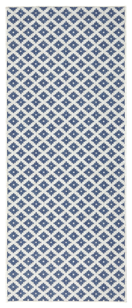 Vaip NORTHRUGS Twin Nizza Blue Cream, 80x250 cm цена и информация | Vaibad | hansapost.ee