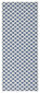 Vaip NORTHRUGS Twin Nizza Blue Cream, 80x350 cm цена и информация | Vaibad | hansapost.ee