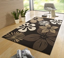 Vaip Hanse Home Gloria Flora Brown, 80x150 cm hind ja info | Vaibad | hansapost.ee