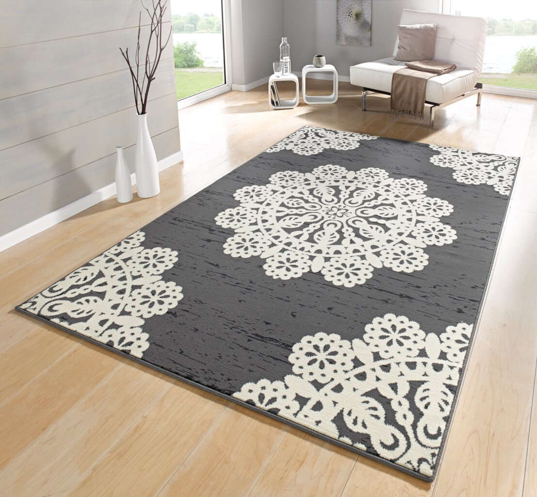 Vaip Hanse Home Gloria Lace Grey Cream, 160x230 cm hind ja info | Vaibad | hansapost.ee