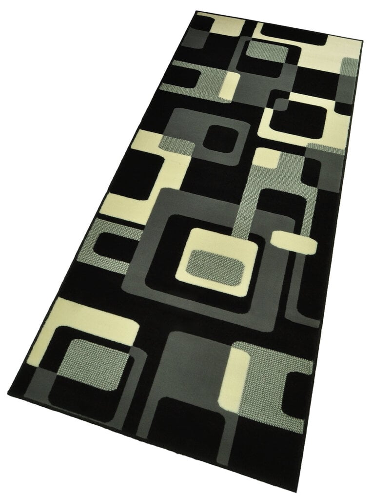 Vaip Hanse Home Hamla Retro Black Cream, 120x170 cm hind ja info | Vaibad | hansapost.ee