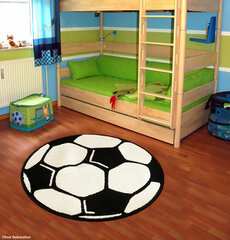 Hanse Home lastetoa vaip Football, 200x200 cm hind ja info | Vaibad | hansapost.ee