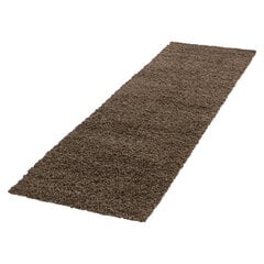 Karvane vaip LIFE pruun, 80X250 cm price and information | Carpets | hansapost.ee