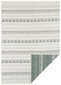 Kahepoolne vaip NORTHRUGS Twin Supreme Green Cream, 80x150 cm цена и информация | Vaibad | hansapost.ee