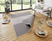 Kahepoolne vaip NORTHRUGS Twin Supreme Black Cream, 80x150 cm цена и информация | Vaibad | hansapost.ee