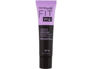 Увлажняющая основа для макияжа Maybelline Fit Me SPF20 30 мл цена и информация | Пудры, базы под макияж | hansapost.ee