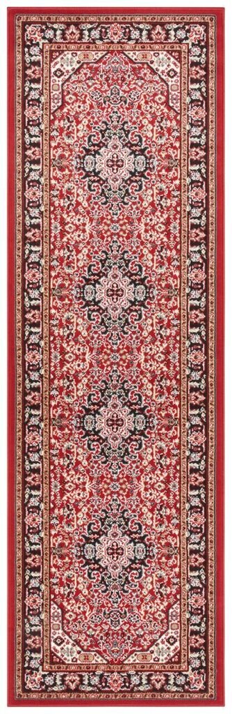 Kitsas vaip Nouristan Mirkan Skazar Isfahan 80x250 cm, punane цена и информация | Vaibad | hansapost.ee