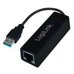 LogiLink - Адаптер Gigabit ethernet do USB 3.0 цена и информация | Адаптеры и USB-hub | hansapost.ee