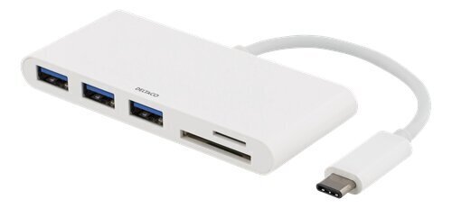 JAOTUR DELTACO USBC-HUB, USB 3.1, 2xUSB-C hind ja info | USB adapterid ja jagajad | hansapost.ee