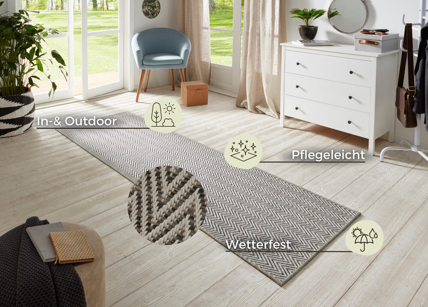 Vaip BT Carpet Nature 80x350 cm hind ja info | Vaibad | hansapost.ee