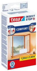 Защитная сетка для окон от насекомых TESA COMFORT белая 1,2мx2,4м цена и информация | Tesa Ролеты, занавески, карнизы | hansapost.ee