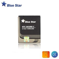 BlueStar Аккумулятор HTC Desire C A320E Li-Ion 1200 mAh Аналог BA S850 цена и информация | Защитные пленки для телефонов | hansapost.ee