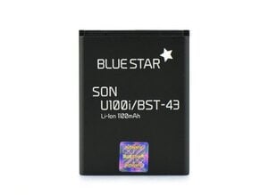 Telefoni aku BlueStar Battery Sony Ericsson Hazel Elm Yari Li-Ion 1100 mAh Analog BST-43 hind ja info | Bluestar Mobiiltelefonid, fotokaamerad, nutiseadmed | hansapost.ee