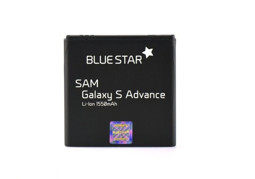 Telefoni aku BlueStar Battery Samsung I9070 Galaxy S Advance Li-Ion 1550 mAh Analog EB535151VU hind ja info | Akud mobiiltelefonidele | hansapost.ee