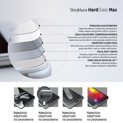 3MK HardGlassMax iPhone XS Black цена и информация | Защитные пленки для телефонов | hansapost.ee
