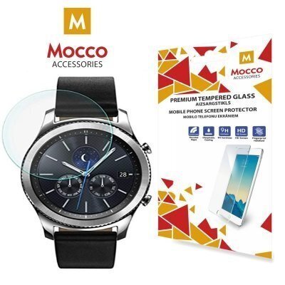 Mocco Tempered Glass Screen Protector Samsung Gear S3 classic hind ja info | Ekraani kaitseklaasid ja kaitsekiled | hansapost.ee