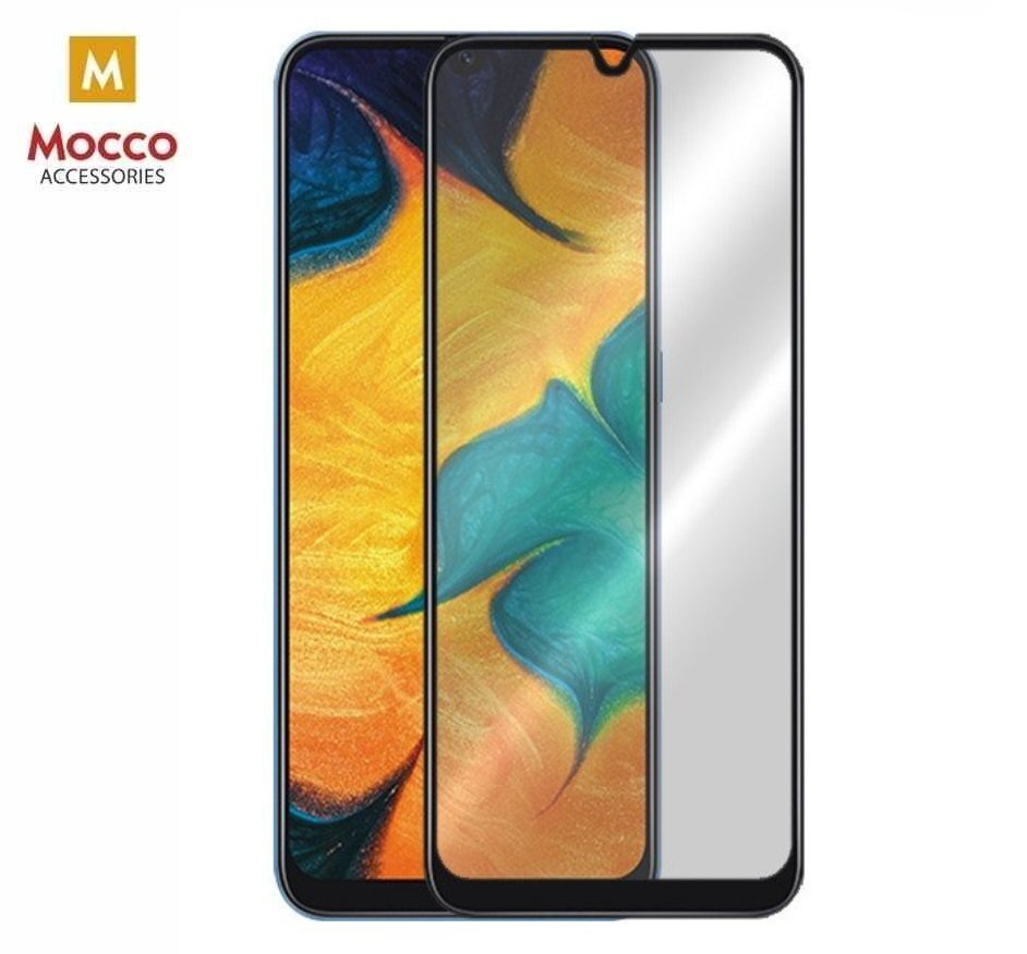 Mocco Full Glue 5D Tempered Glass Full Coveraged with Frame Samsung A606 Galaxy A60 Black hind ja info | Ekraani kaitseklaasid ja kaitsekiled | hansapost.ee