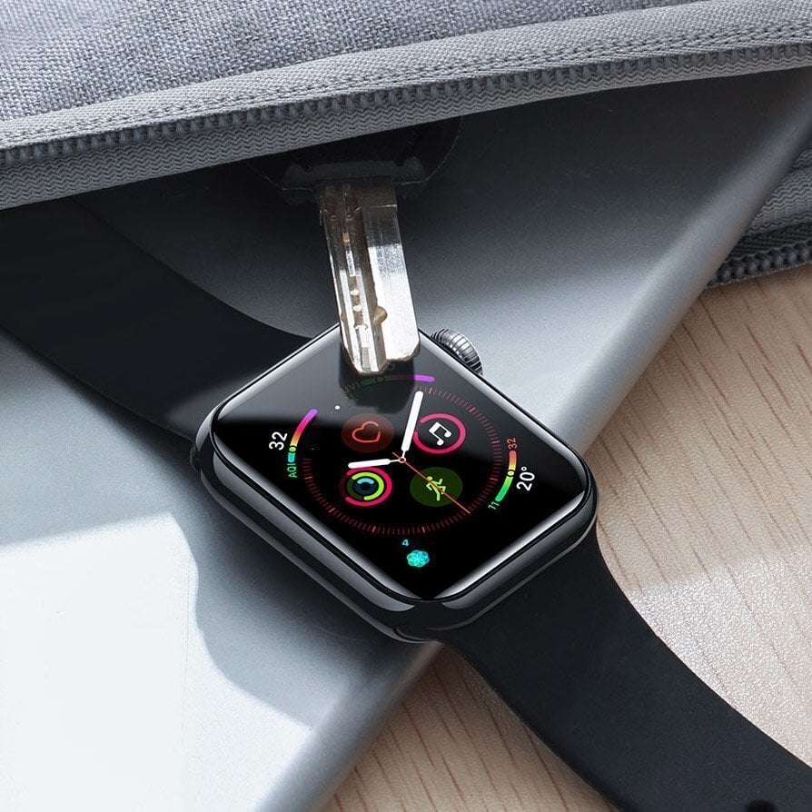 Baseus 0,2 mm karastatud klaasist pehme ekraanikaitse 44 mm Apple Watch 4 jaoks цена и информация | Nutikellade aksessuaarid ja tarvikud | hansapost.ee