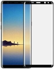 Devia 3D Curved karastatud klaasist ekraanikaitse Samsung Galaxy Note 8, Must hind ja info | Ekraani kaitseklaasid ja kaitsekiled | hansapost.ee