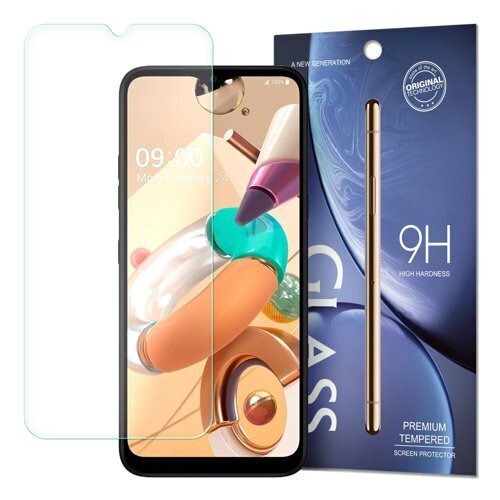 Kaitseklaas Tempered Glass 2.5D sobib LG K41s цена и информация | Ekraani kaitseklaasid ja kaitsekiled | hansapost.ee