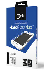 LCD kaitsev karastatud klaas 3MK Hard Glass Max Samsung A715 A71, must hind ja info | Ekraani kaitseklaasid ja kaitsekiled | hansapost.ee