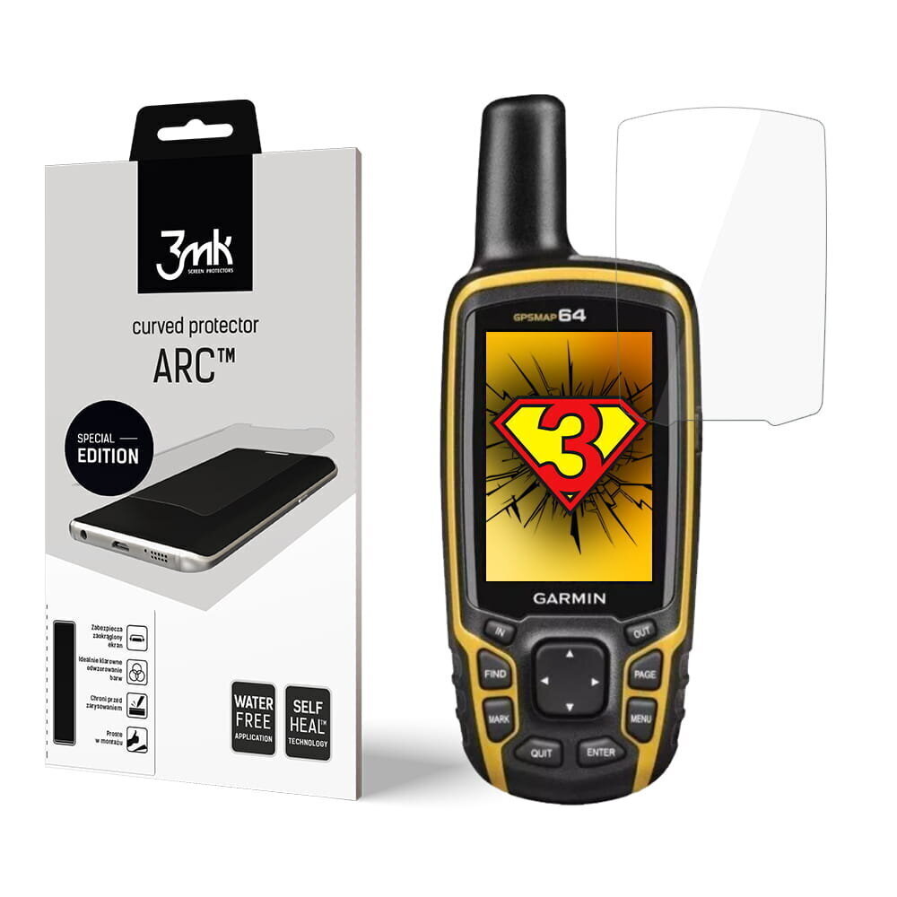 Kaitseklaas 3MK Arc SE telefonile Garmin GPSMAP 64 цена и информация | Ekraani kaitseklaasid ja kaitsekiled | hansapost.ee