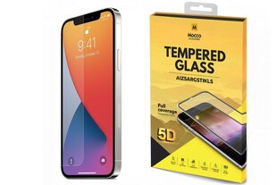 Mocco Full Glue 5D Signature Edition Tempered Glass Защитное стекло для Apple iPhone 12 Pro Max Черное цена и информация | Защитные пленки для телефонов | hansapost.ee