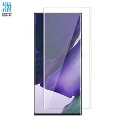 Riff Полной поверхности Защитное стекло + UV Лампа + Nano Клей для Samsung Galaxy Note 20 (N980) с закругленными краями цена и информация | Защитные пленки для телефонов | hansapost.ee