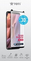 Toti glass 3D screen protector полное защитное стекло для Samsung Galaxy A02S, черное цена и информация | Защитные пленки для телефонов | hansapost.ee