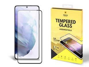 Mocco Full Face Tempered Glass Защитное стекло для экрана Samsung Galaxy S21 Plus черный цена и информация | Защитные пленки для телефонов | hansapost.ee