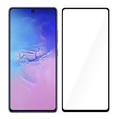 Kaitseklaas Tellur telefonile Samsung S10 Lite, must hind ja info | Ekraani kaitseklaasid ja kaitsekiled | hansapost.ee