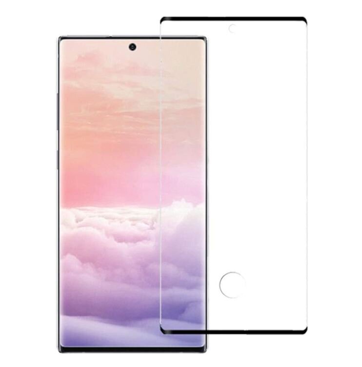 Kaitseklaas Tellur telefonile Samsung Galaxy Note 10, must hind ja info | Ekraani kaitseklaasid ja kaitsekiled | hansapost.ee