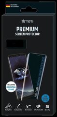 Toti Premium glass 3D screen protector full cover skirtas Samsung Galaxy A02S, Black цена и информация | Защитные пленки для телефонов | hansapost.ee