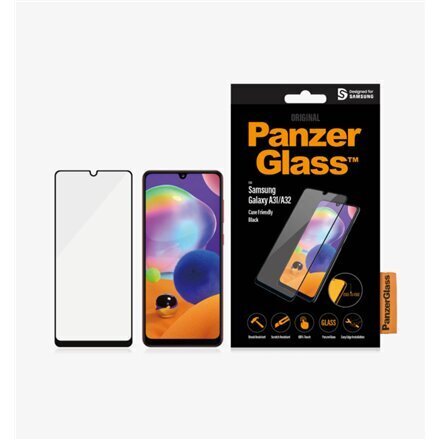 Samsung Galaxy A31/A32 4G ekraanikaitseklaas PanzerGlass hind ja info | Ekraani kaitseklaasid ja kaitsekiled | hansapost.ee