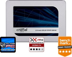 Crucial MX500 250GB SATA3 (CT250MX500SSD1) цена и информация | Внутренние жёсткие диски (HDD, SSD, Hybrid) | hansapost.ee